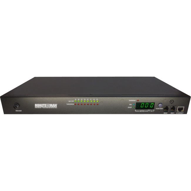 Minuteman IP-Based Switched PDU 8-Outlet 15A IPv6 RPM1581EV6
