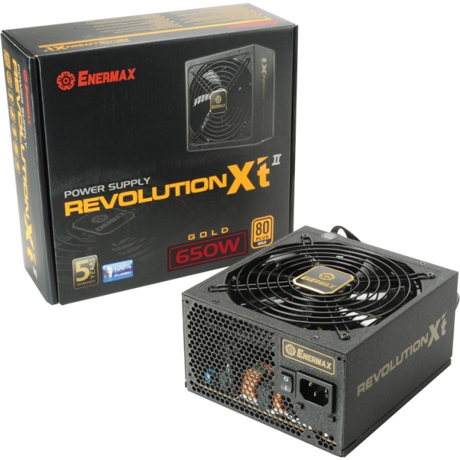 Enermax Revolution-X't II ATX12V & EPS12V Power Supply ERX650AWT