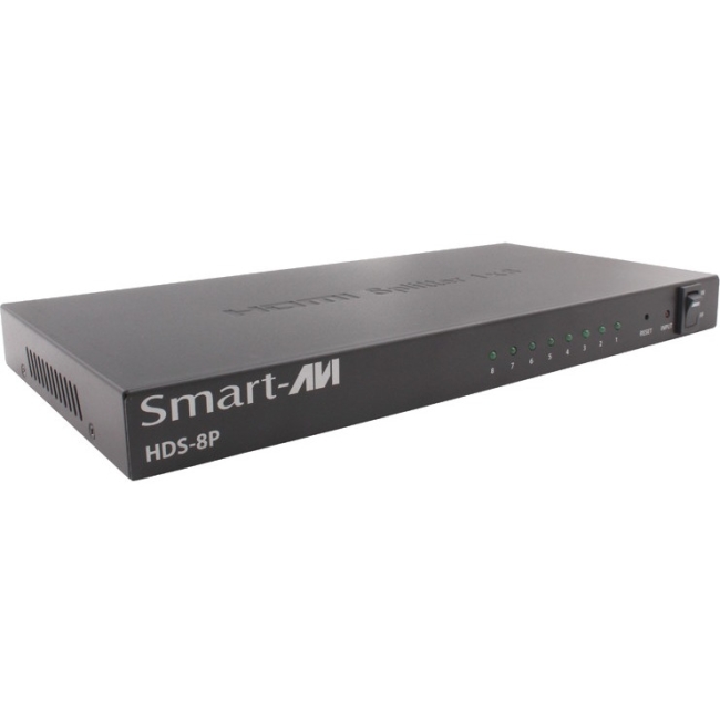 SmartAVI HDMI 8-Port Splitter HDS8PS HDS-8PS
