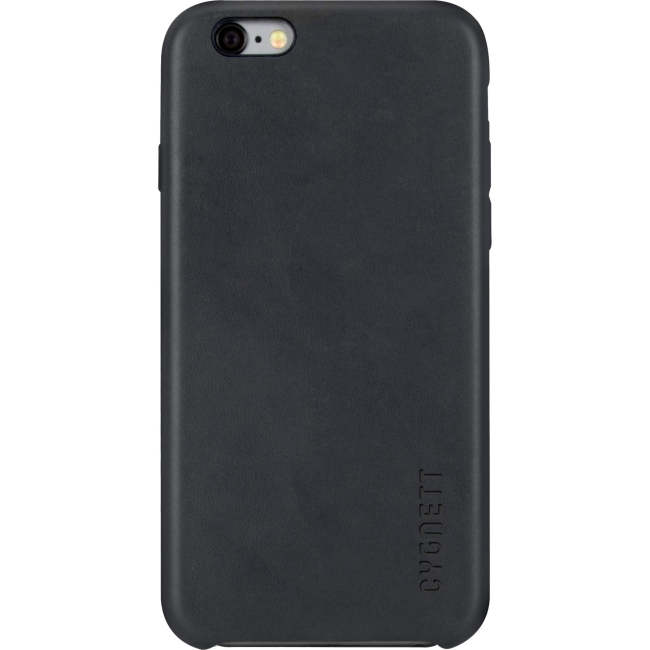 Cygnett UrbanWrap Case for iPhone 6s Plus & 6 Plus - Black Leather CY1836CPURB