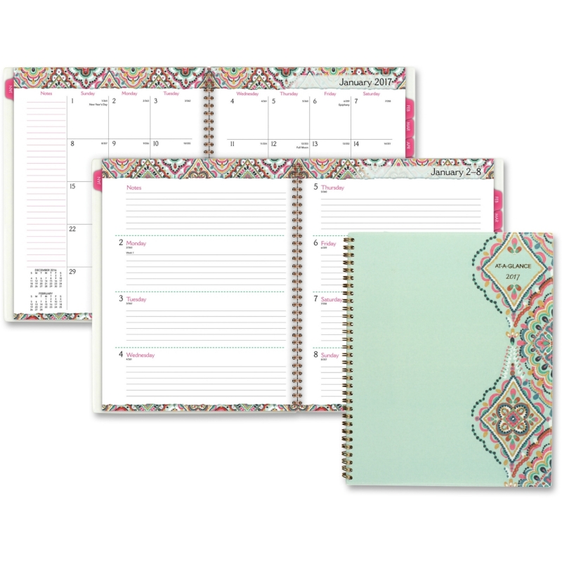 At-A-Glance Marrakesh Weekly Monthly Planner 182905 AAG182905