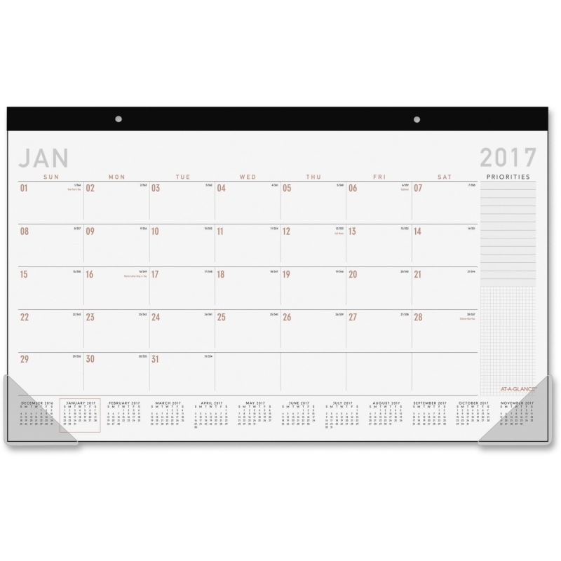 At-A-Glance Recycled Compact Desk Pad SK14X00 AAGSK14X00