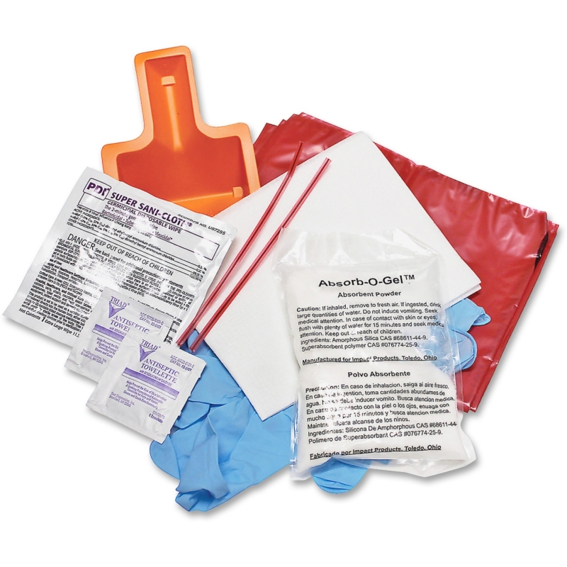 Impact Products Bloodborne Pathogen Cleanup Kit 7351KSPRCT IMP7351KSPRCT