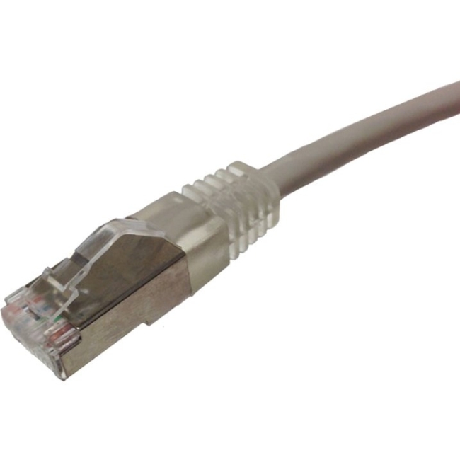 Weltron CAT6A STP Shielded Booted Patch Cable 90-C6ABS-25WH
