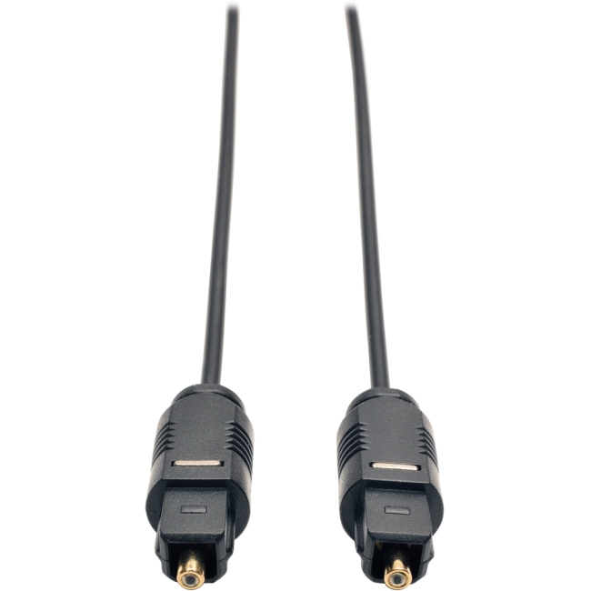 Tripp Lite 2M (6.6-ft.) Ultra Thin Toslink Digital Optical Audio Cable A102-02M-THIN