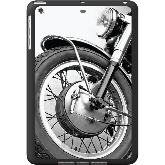 OTM iPad Air Black Matte Case Rugged Collection, Motorcycle IASV1BM-RGD-03