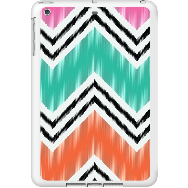 OTM iPad Air White Glossy Case Bold Collection, Pink IASV1WG-BLD-01