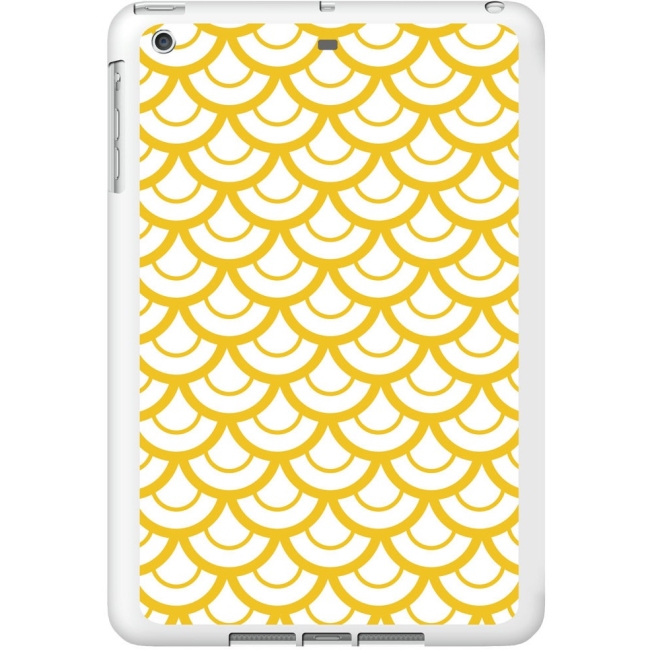 OTM iPad Air White Glossy Case Elm Bold Collection, Yellow IASV1WG-LMB-03