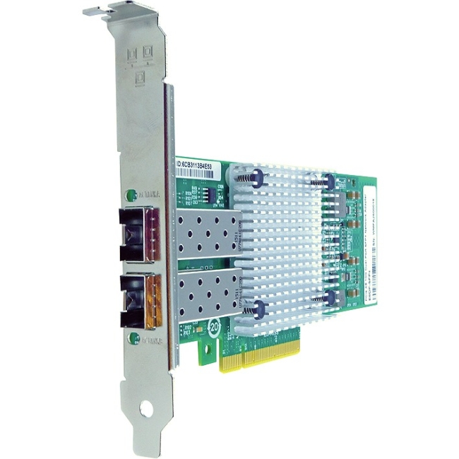 Axiom PCIe x8 10Gbs Dual Port Fiber Network Adapter for HP 665243-B21-AX
