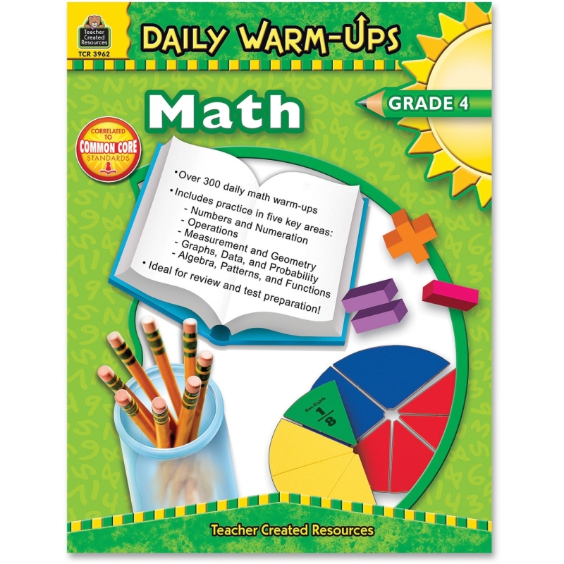 Teacher Created Resources Daily Warm-Ups: Math, Grade 4 3962