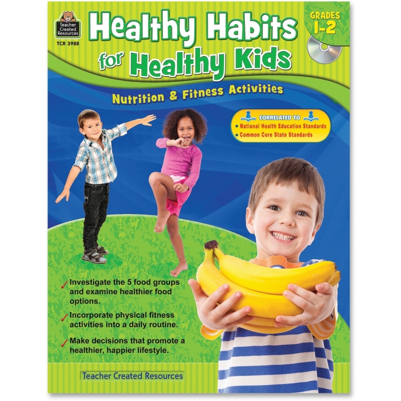 Teacher Created Resources Healthy Habits for Healthy Kids Grade 1-2 3988