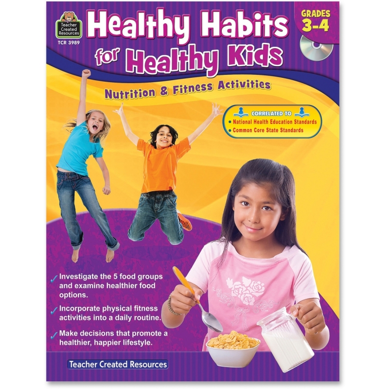 Teacher Created Resources Healthy Habits for Healthy Kids Grade 3-4 3989