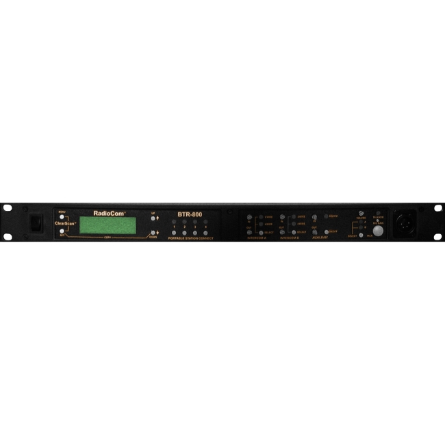 Telex Two-Channel UHF Synthesized Wireless Intercom Base Station BTR-800-F1 BTR-800