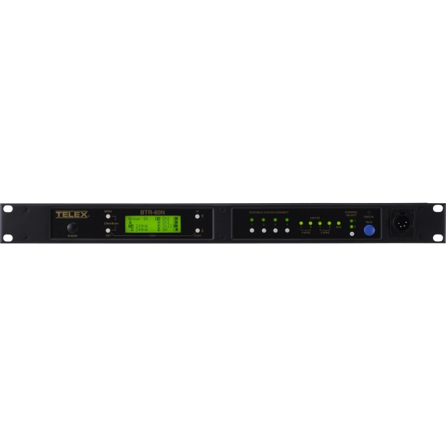 Telex Narrow Band 2-Channel UHF Synthesized Wireless Intercom System BTR-80N-H1R BTR-80N