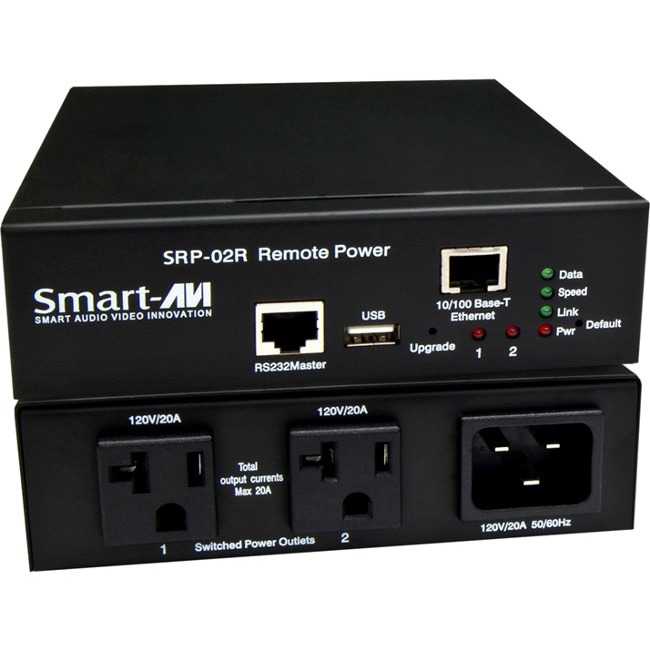 SmartAVI 2-Outlet PDU SRP-02REU
