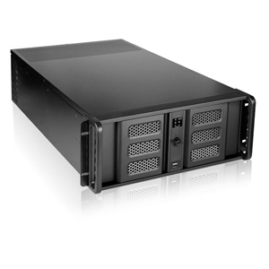 iStarUSA 4U High Performance Rackmount Chassis with 500W Redundant Power Supply D-407L-500R8PD8