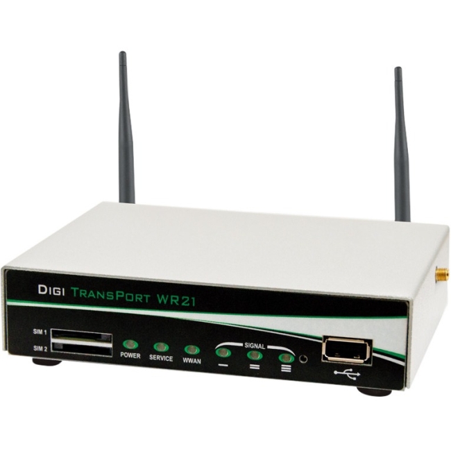 Digi TransPort Modem/Wireless Router WR21-L52A-GE1-TA WR21