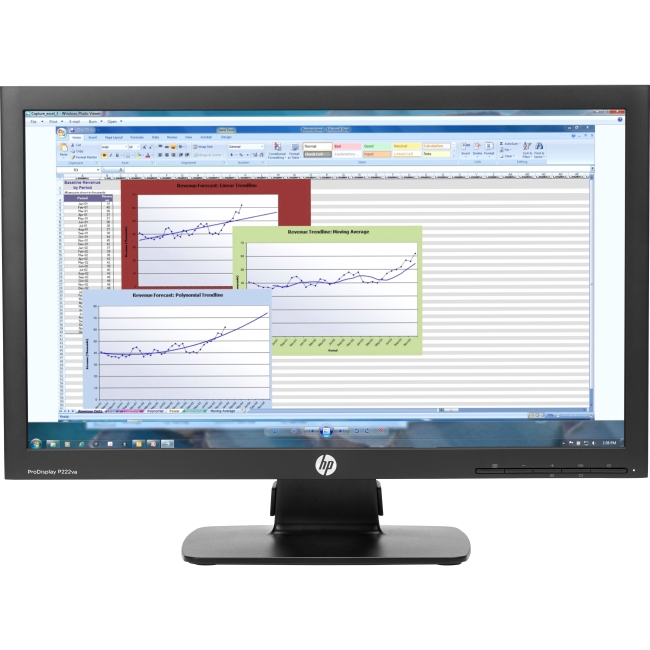 HP ProDisplay 21.5-inch Monitor K7X30AAR#ABA P222va