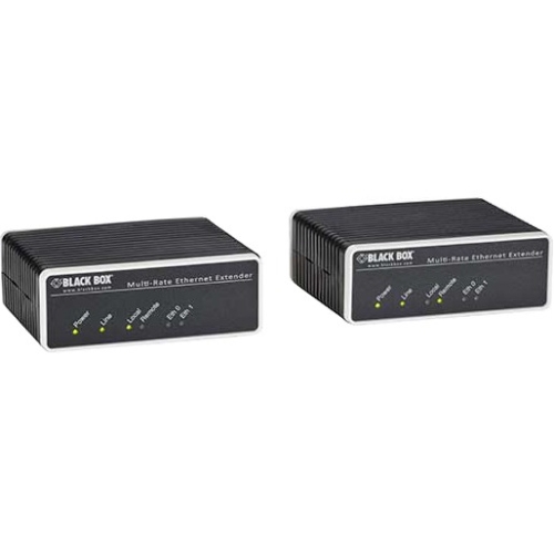 Black Box Ethernet Extender - Unmanaged, 2-Port LB200A-R4