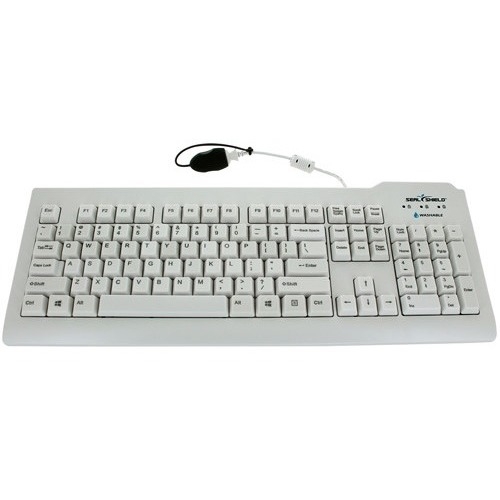 Seal Shield Silver Seal Waterproof Keyboard SSWKSV208TR