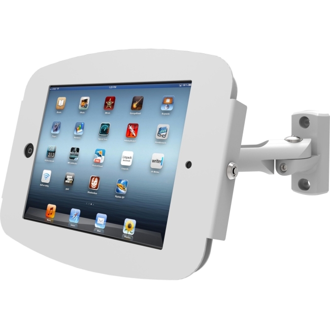 Compulocks Space iPad Swing Arm Mount - Rotates, Swivels & Tilts 827W235SMENW