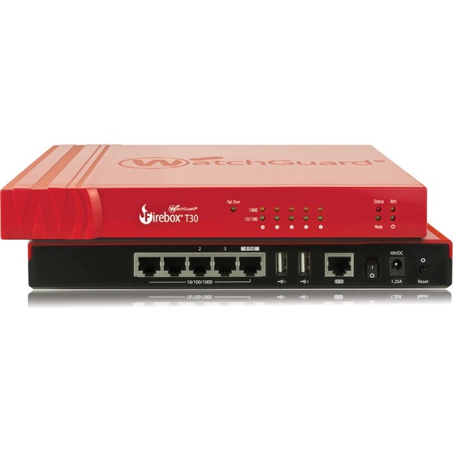 WatchGuard Firebox Network Security/Firewall Appliance WGT30031-WW T30
