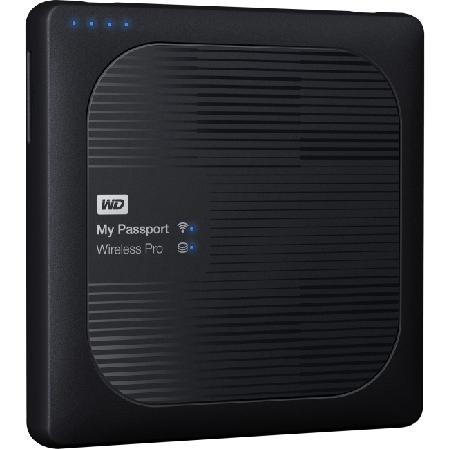 Western Digital 3TB My Passport Wireless Pro WDBSMT0030BBK-NESN WDBP2P0020BBK
