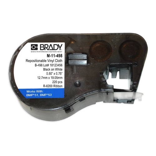 Brady People ID BMP51/BMP53/BMP41 Label Maker Cartridge M-11-498