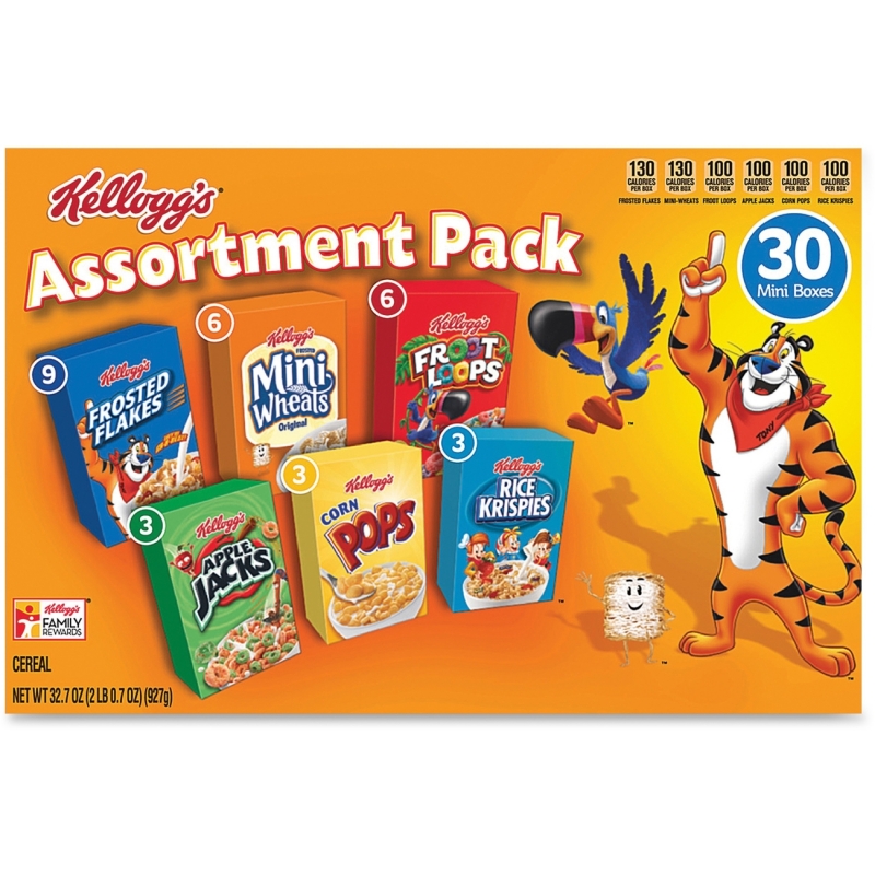 Kellogg's Mini Cereal Assortment Pack 14746 KEB14746