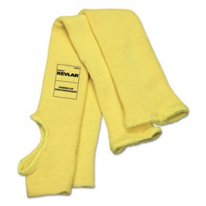 MCR Safety Economy Series DuPont Kevlar Fiber Sleeves, One Size Fits All, Yellow, 1 Pair CRW9378TE 9378TE