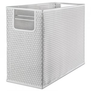 Artistic Urban Collection Punched Metal Desktop File, 13 x 5 3/4 x 10 3/4, White AOPART20010WH ART20010WH