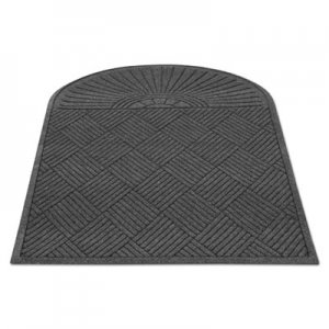 Guardian EcoGuard Diamond Floor Mat, Single Fan, 36 x 72, Charcoal MLLEGDSF030604 EGDSF030604