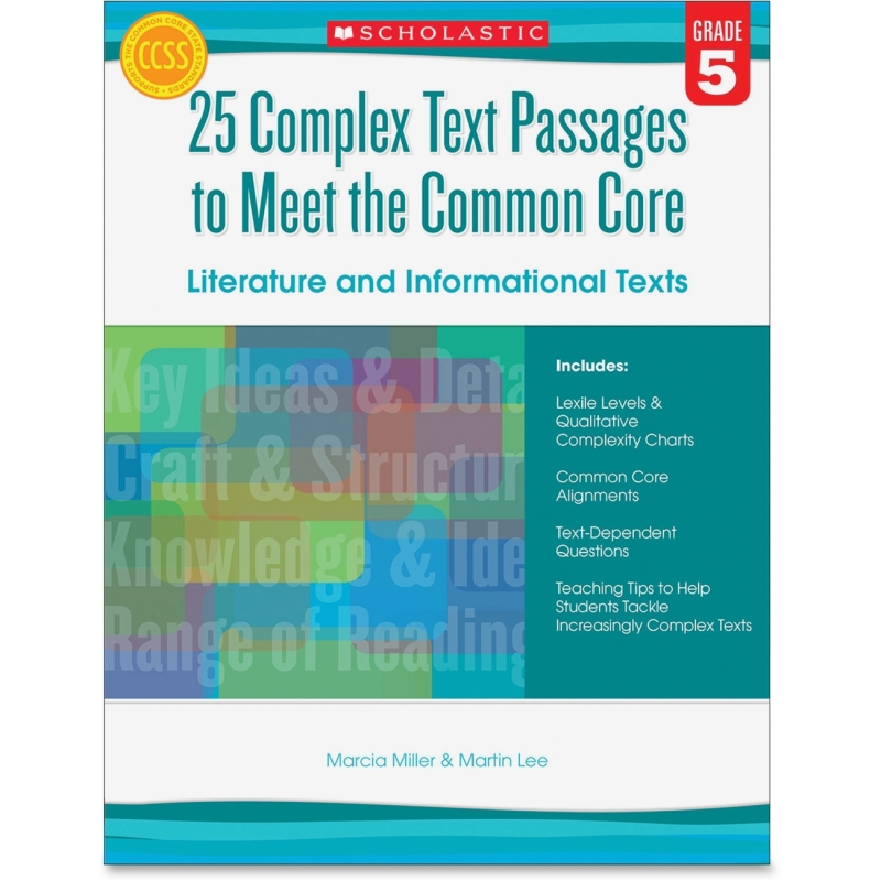Scholastic Grade 5 Complex Texts CC Workbook 054557711X SHS054557711X