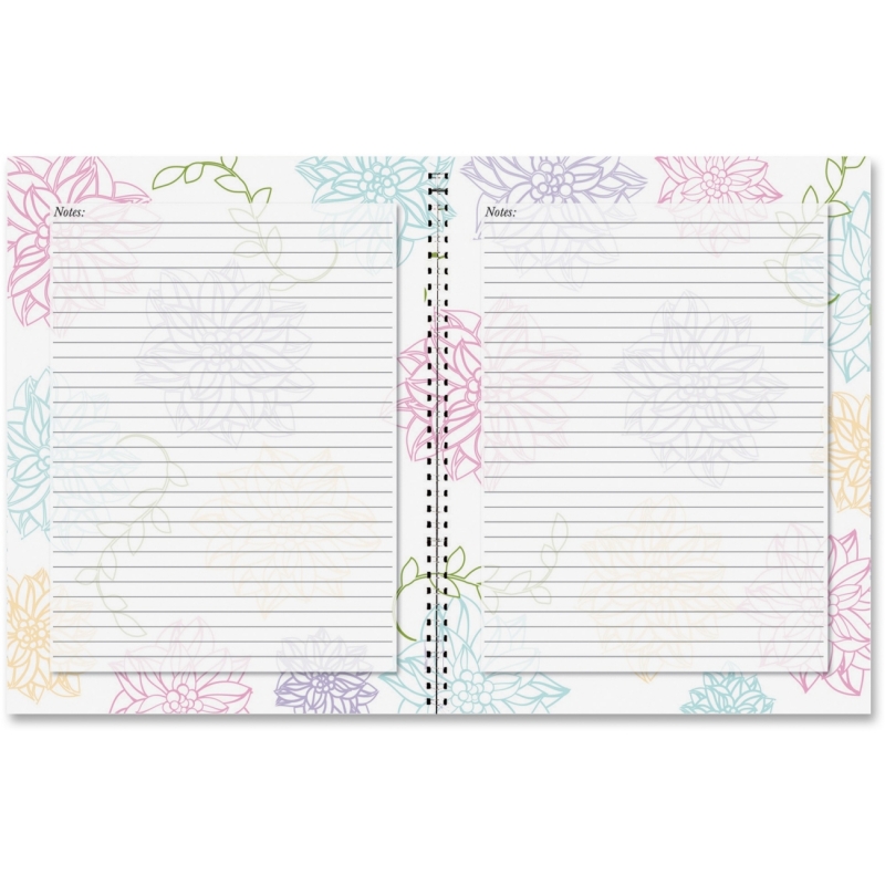 House of Doolittle Whimsical Floral Doodle Notebook 78097 HOD78097