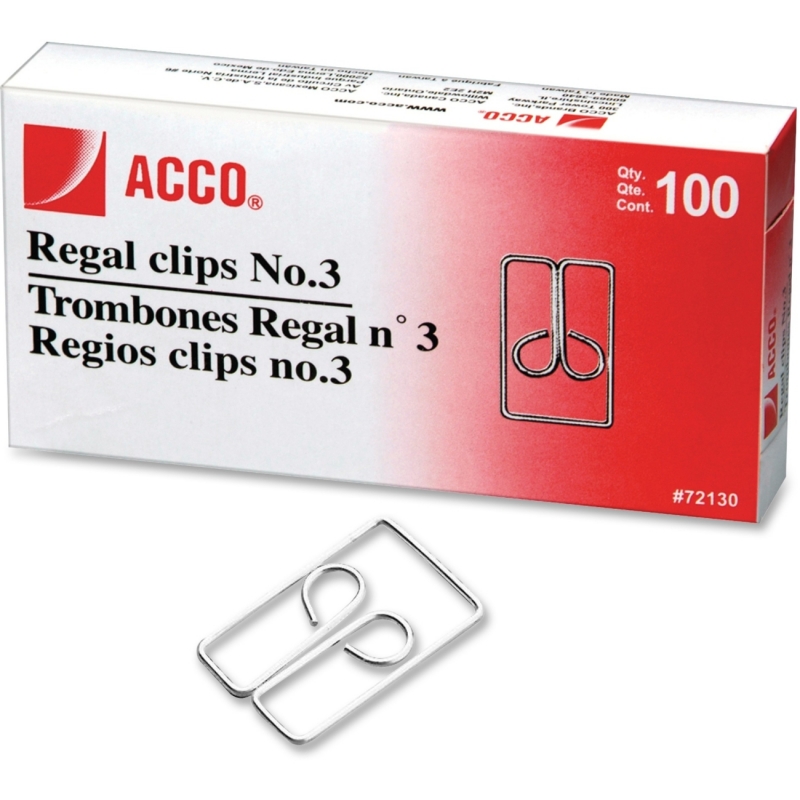 Acco Regal Owl Paper Clips 72152 ACC72152