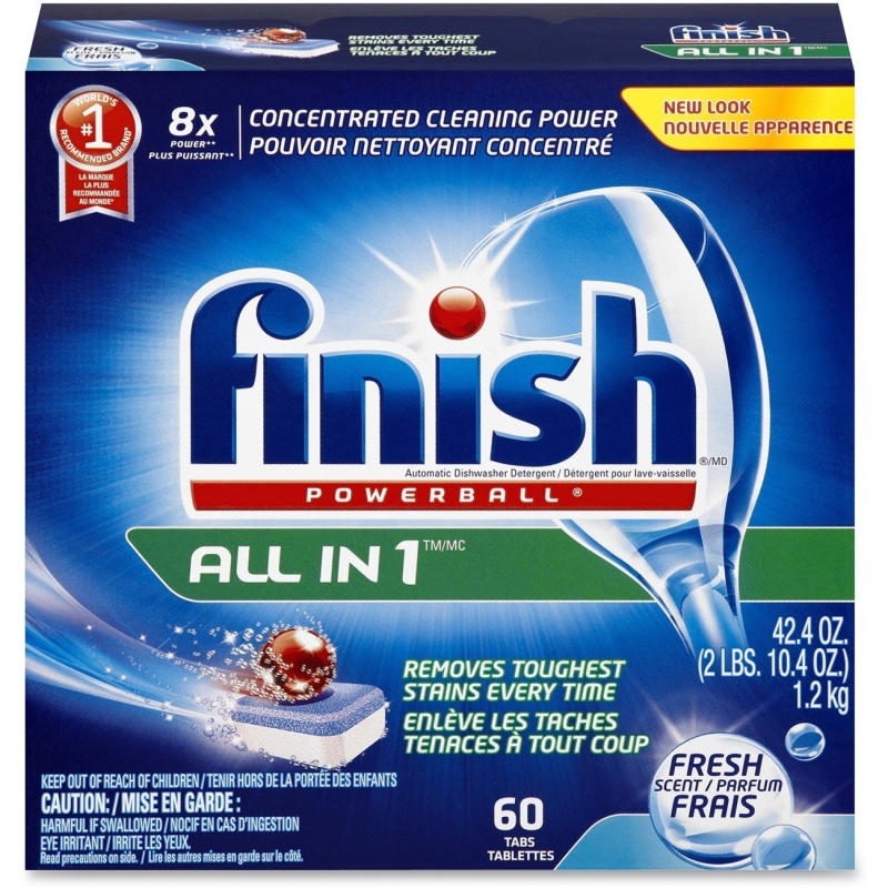 Finish All-in-1 Dishwasher Tabs 81158CT RAC81158CT