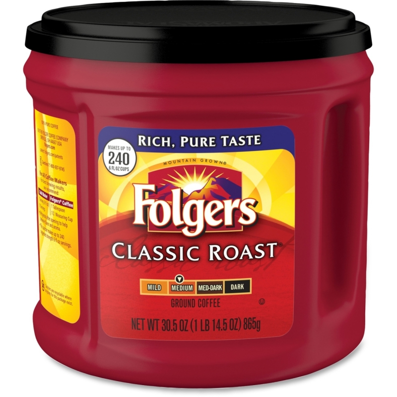 Folgers Canister Classic Roast Coffee 20421 FOL20421
