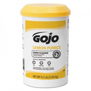 GOJO Lemon Pumice Hand Cleaner, Lemon Scent, 4.5 lb Tub GOJ0915 0915-06