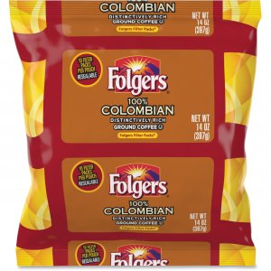Folgers Colombian Ground Coffee Filter Packs 10107