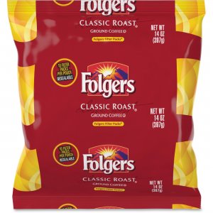 Folgers Classic Roast Ground Coffee Filter Packs 10117