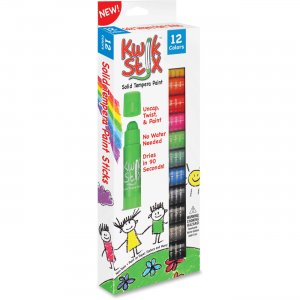The Pencil Grip Kwik Stix 12-color Solid Tempera Paint 602 TPG602