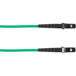 Black Box 3-m, MTRJ - MTRJ, 62.5-Micron, Multimode, PVC, Green Fiber Optic Cable FOCMR62-003M-MTMT-GN