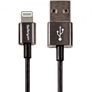 StarTech.com 1m Lightning to USB Cable USBLTM1MBK