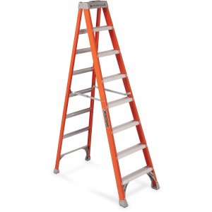 Louisville Davidson Ladders 8' Fiberglass IA Step Ladder FS1508 DADFS1508