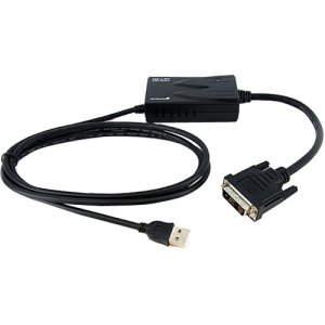 StarTech.com 6 ft USB DVI External Video Adapter USB2DVIMM6