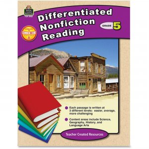 Teacher Created Resources Grade 5 Differentiated Reading Book 2922 TCR2922