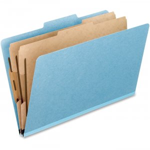 Pendaflex Heavy Duty Pressboard Classification Folders, Letter size, Sky Blue 02604 PFX02604