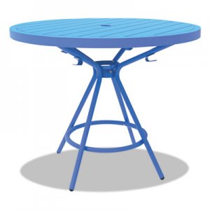 Safco CoGo Tables, Steel, Round, 36" Diameter x 29 1/2" High, Blue SAF4362BU 4362BU