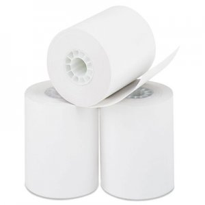 PM Company Direct Thermal Printing Thermal Paper Rolls, 2 1/4" x 85 ft, White, 50/Carton PMC07903