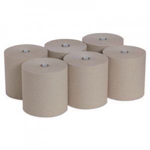 Georgia Pacific Professional Pacific Blue Ultra Paper Towels, Natural, 7.87 x 1150 ft, 6 Roll/Carton GPC26495 26495